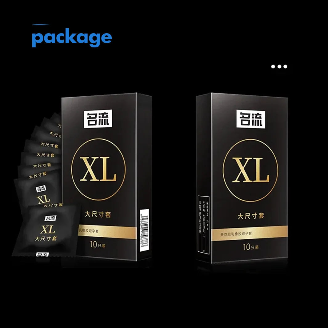 Natūralaus latekso prezervatyvai XL