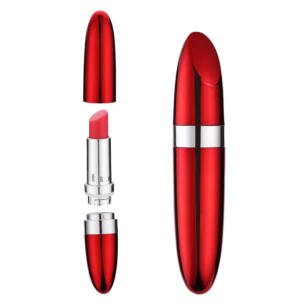 Mini lūpdažio tipo vibratorius – galingas ir diskretiškas klitorio bei G-taško stimulatorius