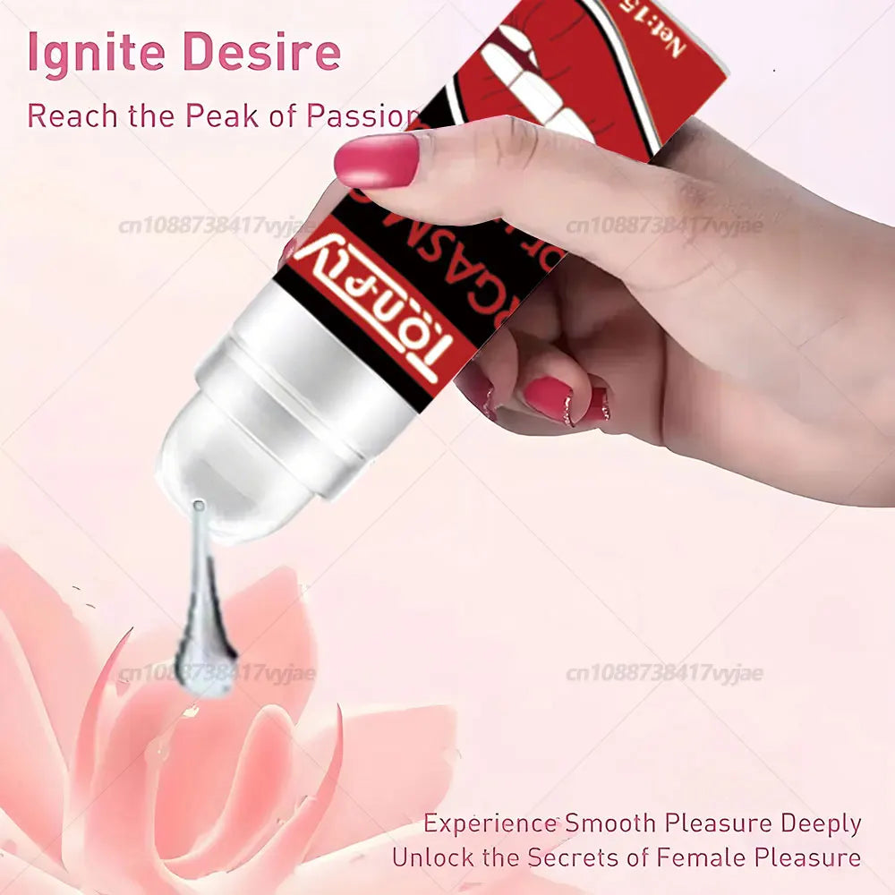 Orgazmo gelis moterims skatina seksualinį potraukį ir malonumą