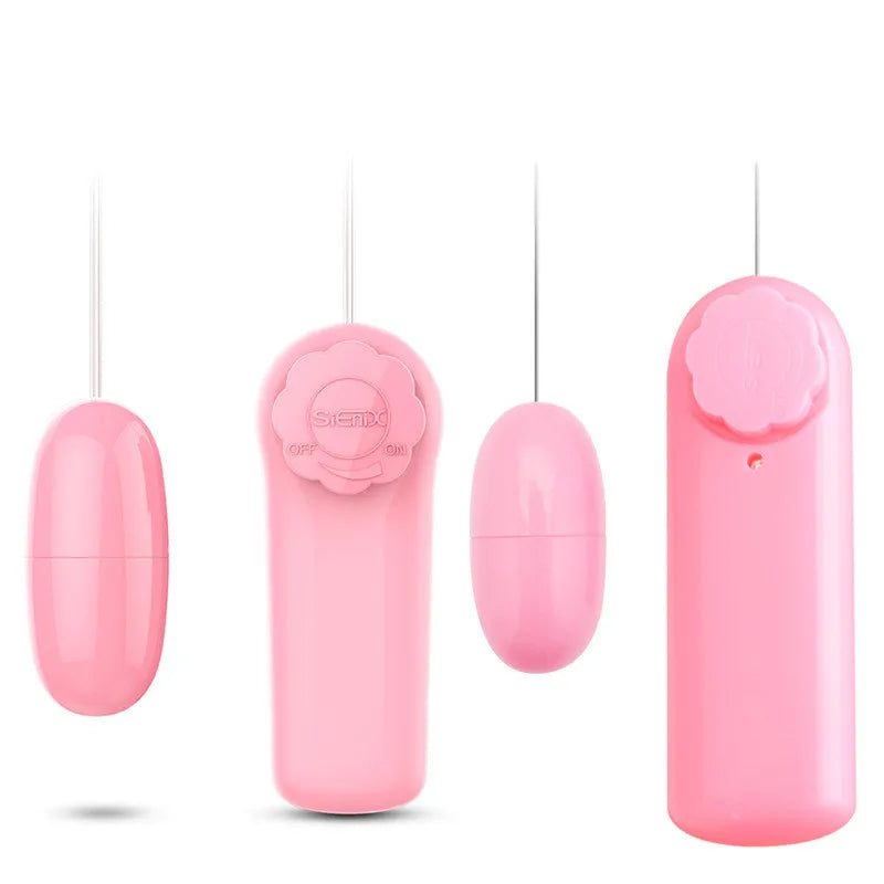 Mini Jump Egg vibratorius – G-taško ir klitorio stimuliacija