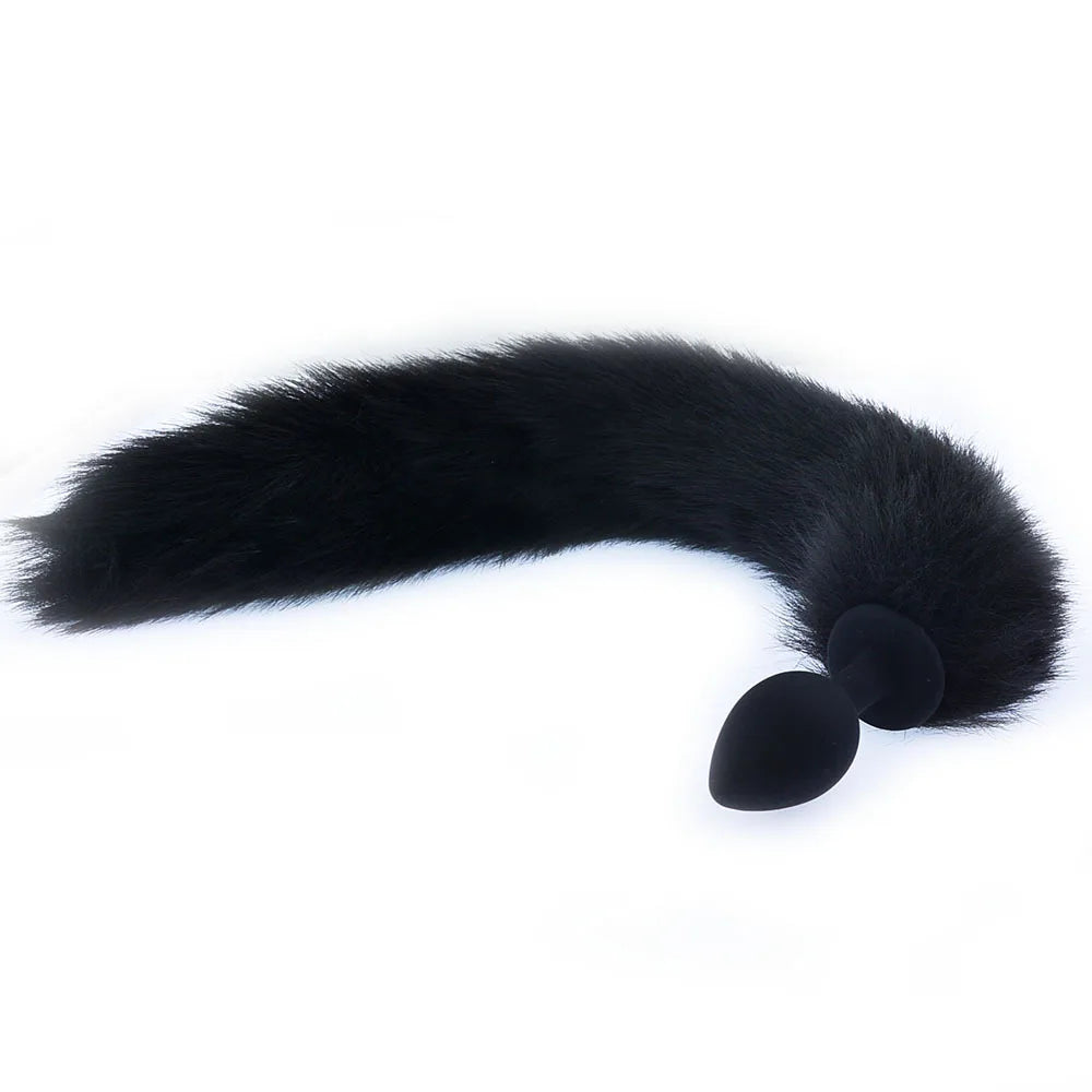 Analinis kaištis su lapės uodegėle