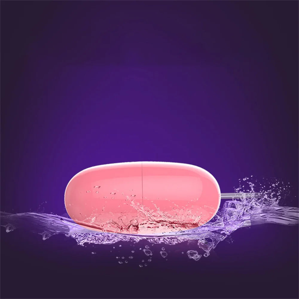 Mini Jump Egg vibratorius – G-taško ir klitorio stimuliacija