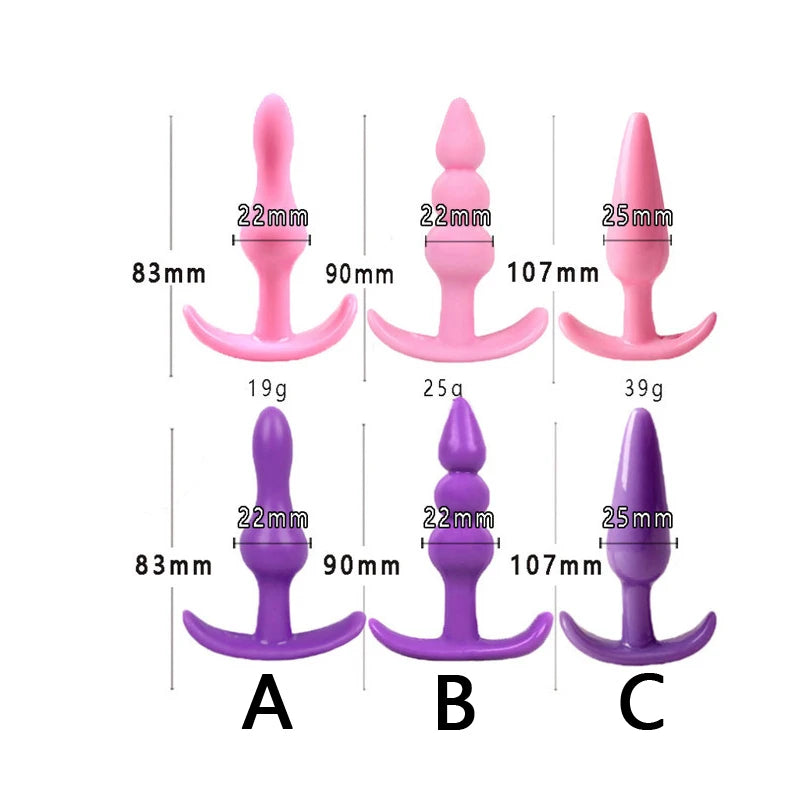 Silikoninis analinis kištukas