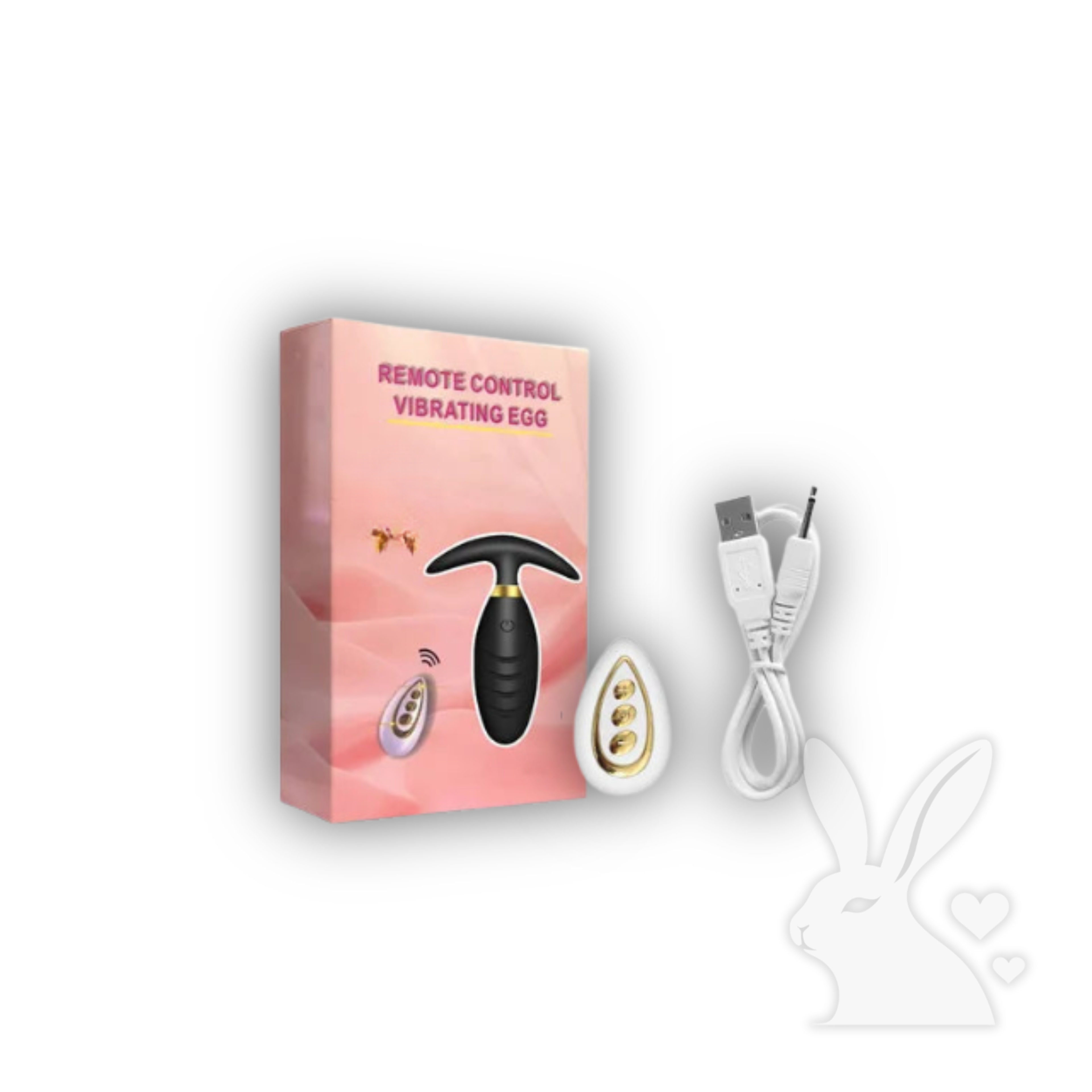 Analinis kištukas su prostatos masažu – nuotolinio valdymo vibratorius